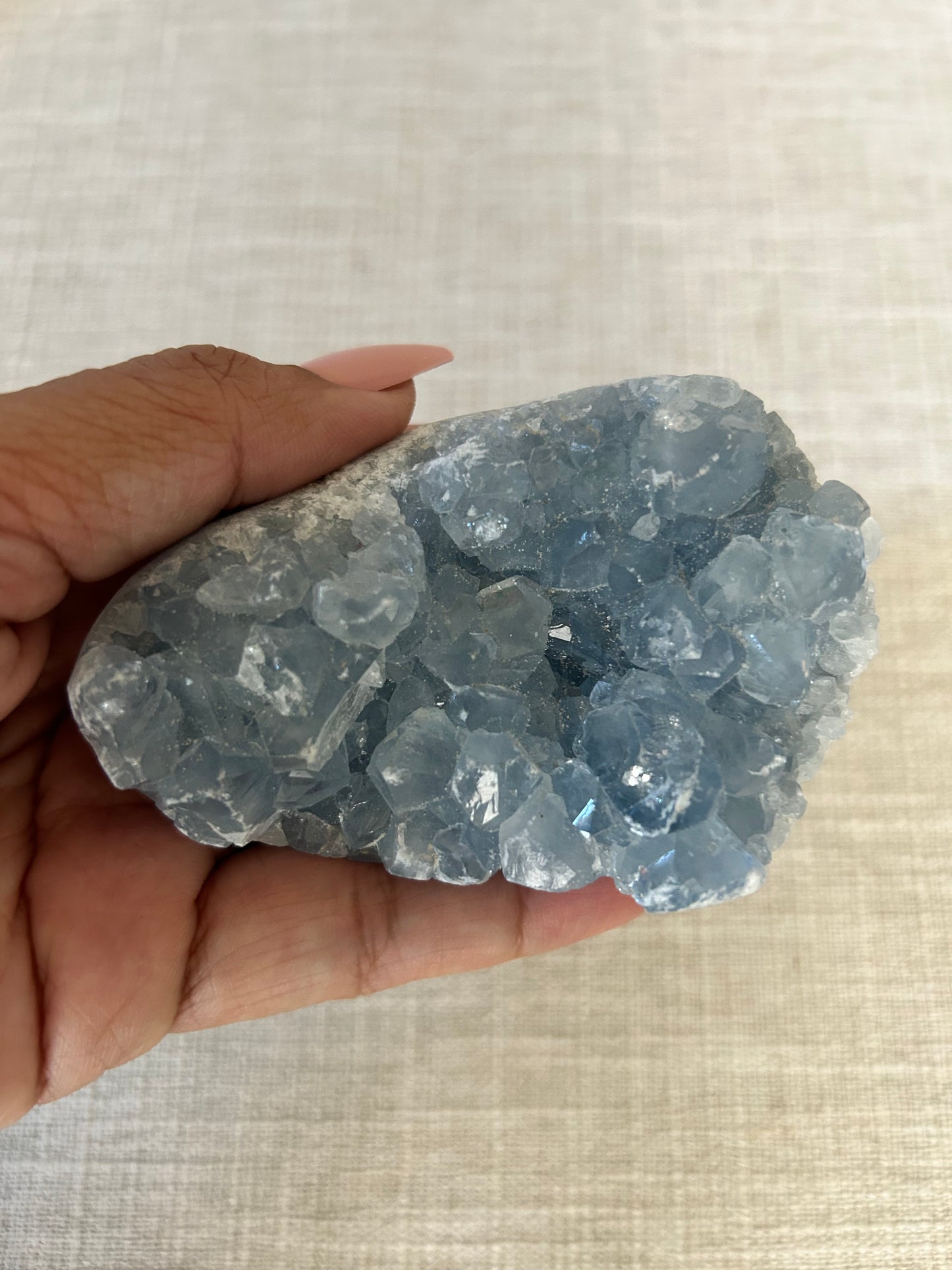 Natural Celestite Crystal Clusters