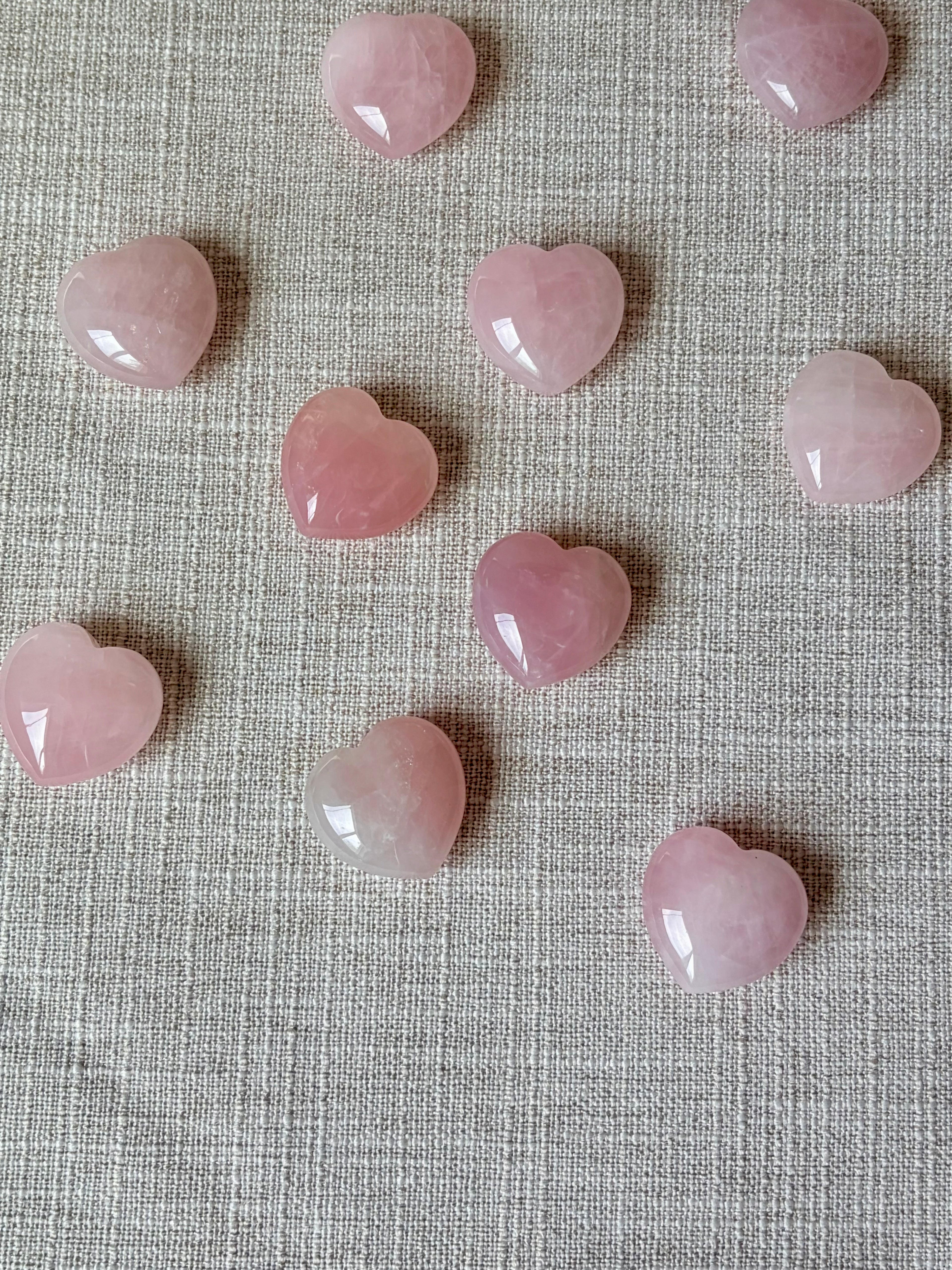 Rose Quartz Heart