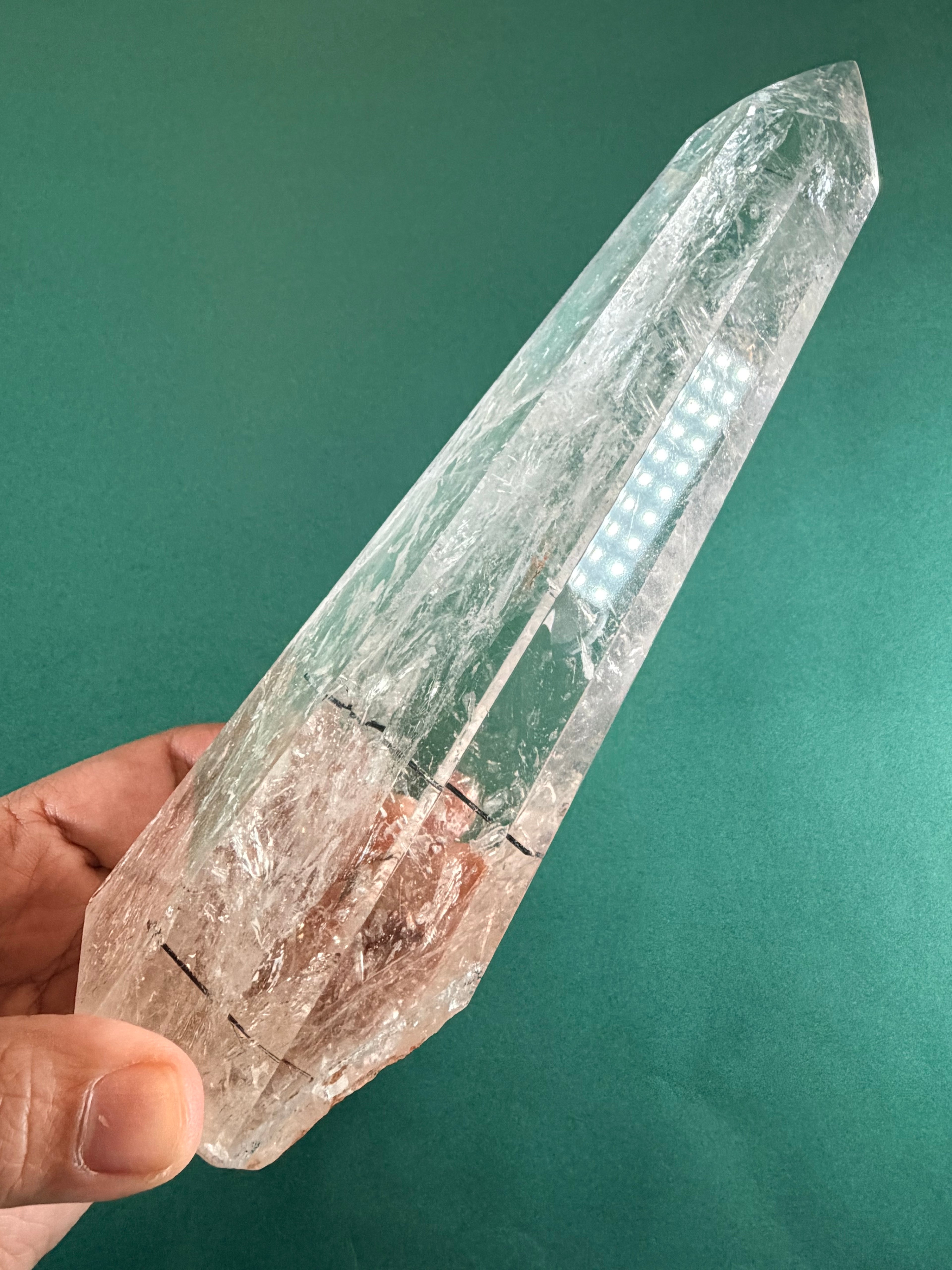 Smokey Quartz x Tourmaline Tower