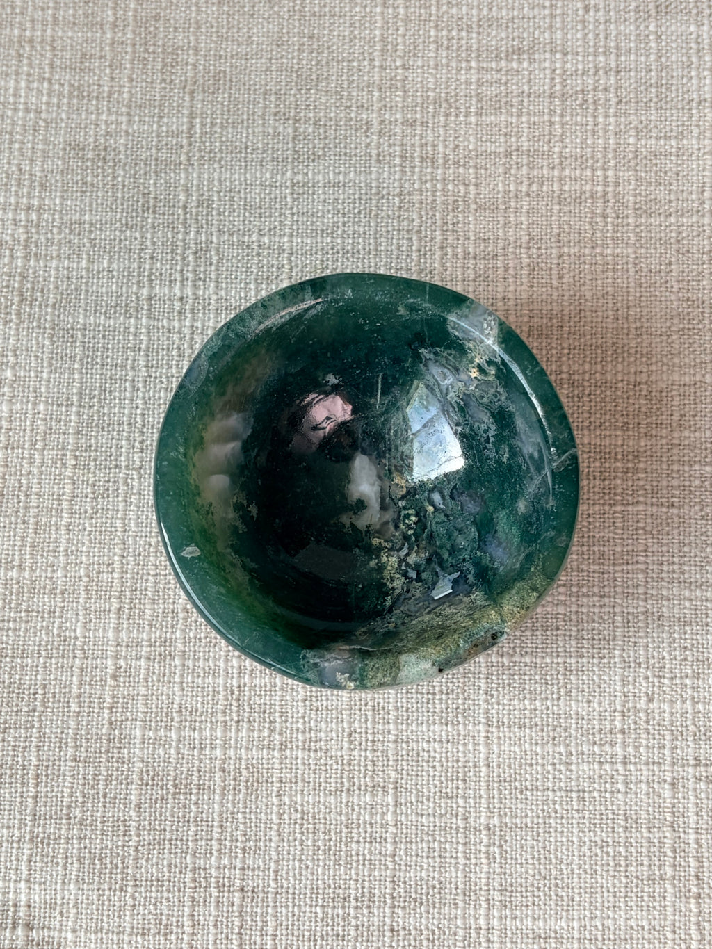 Moss Agate Mini Bowl (F)