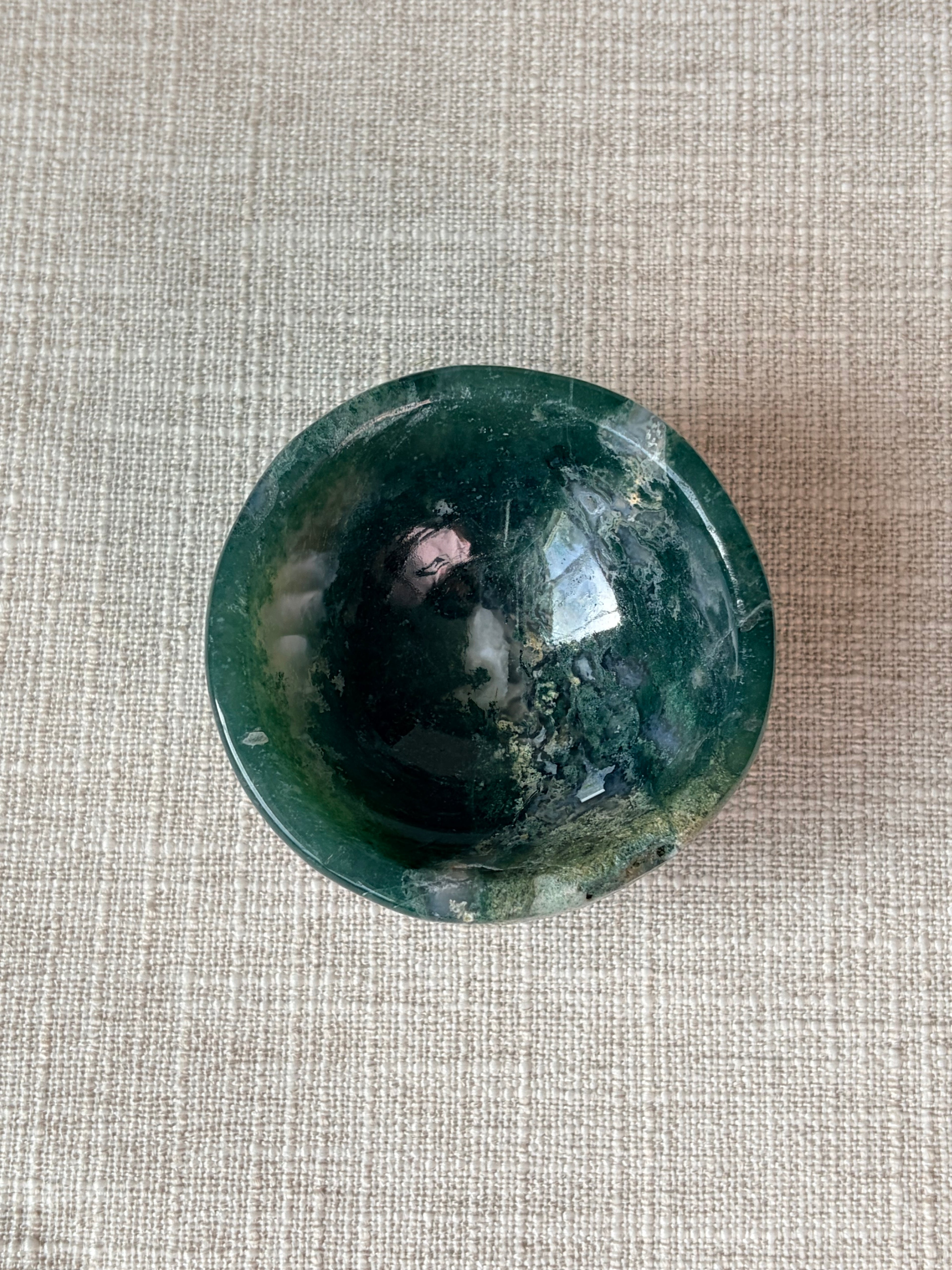 Moss Agate Mini Bowl (F)