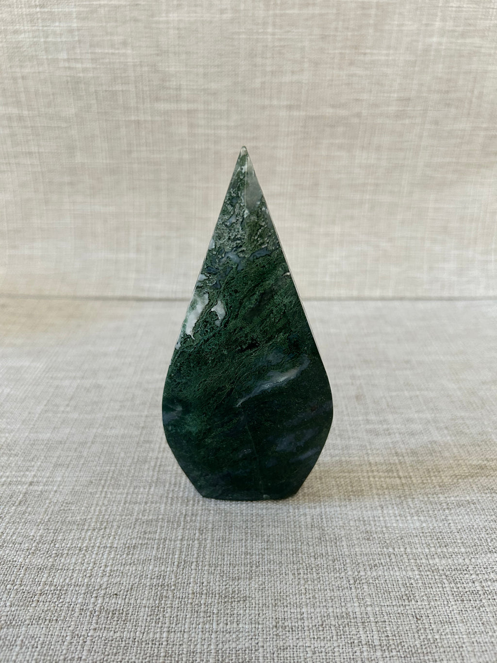 Moss Agate Flame (A)