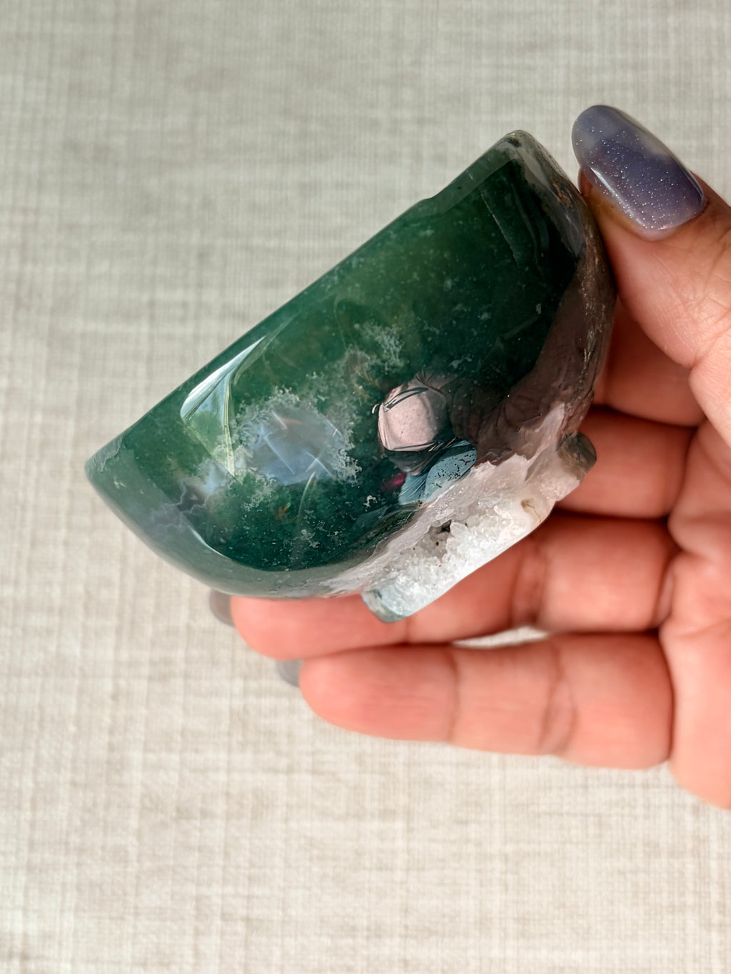 Moss Agate Mini Bowl (F)