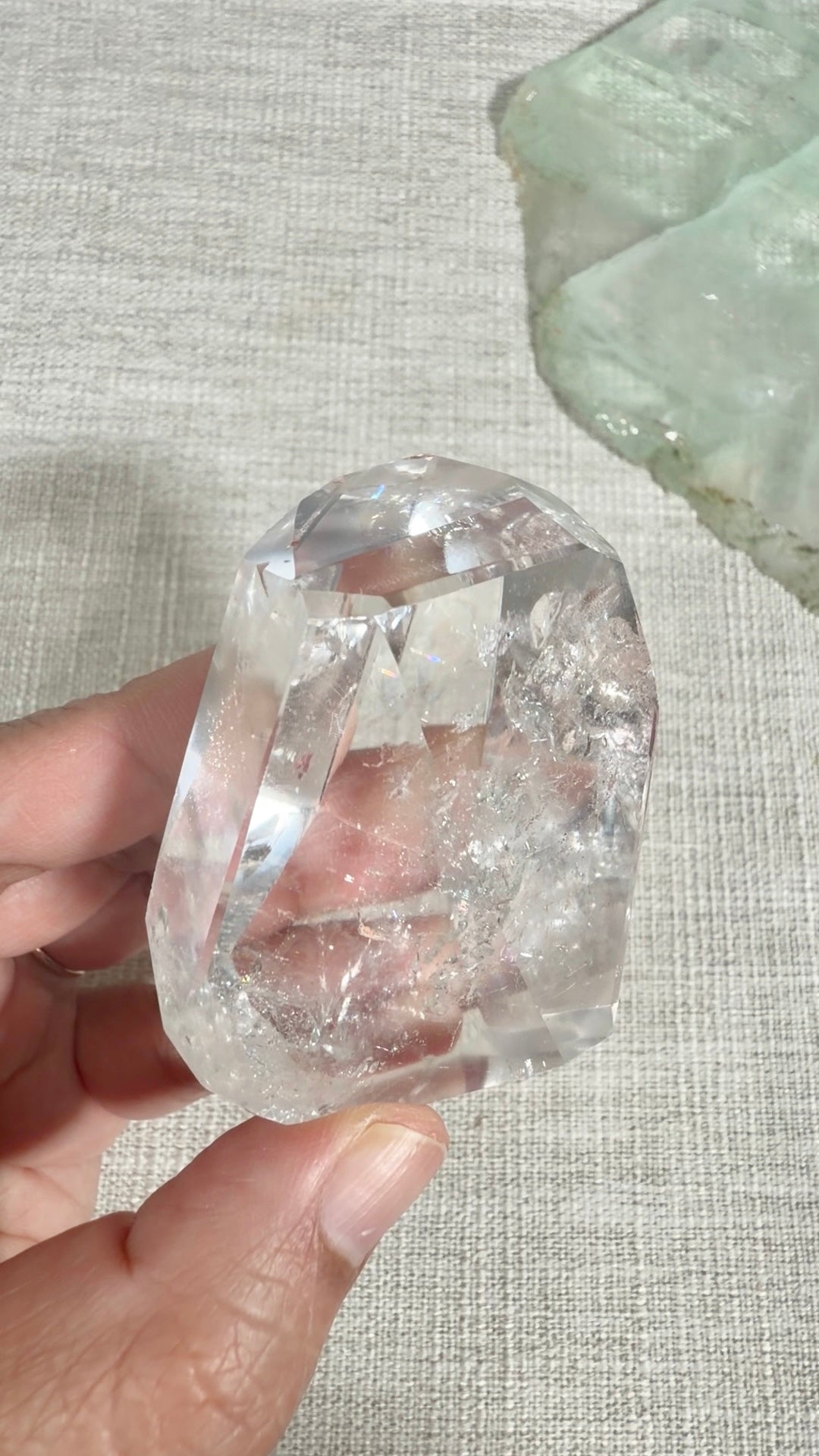 Fire and Ice Quartz Freeform (C)
