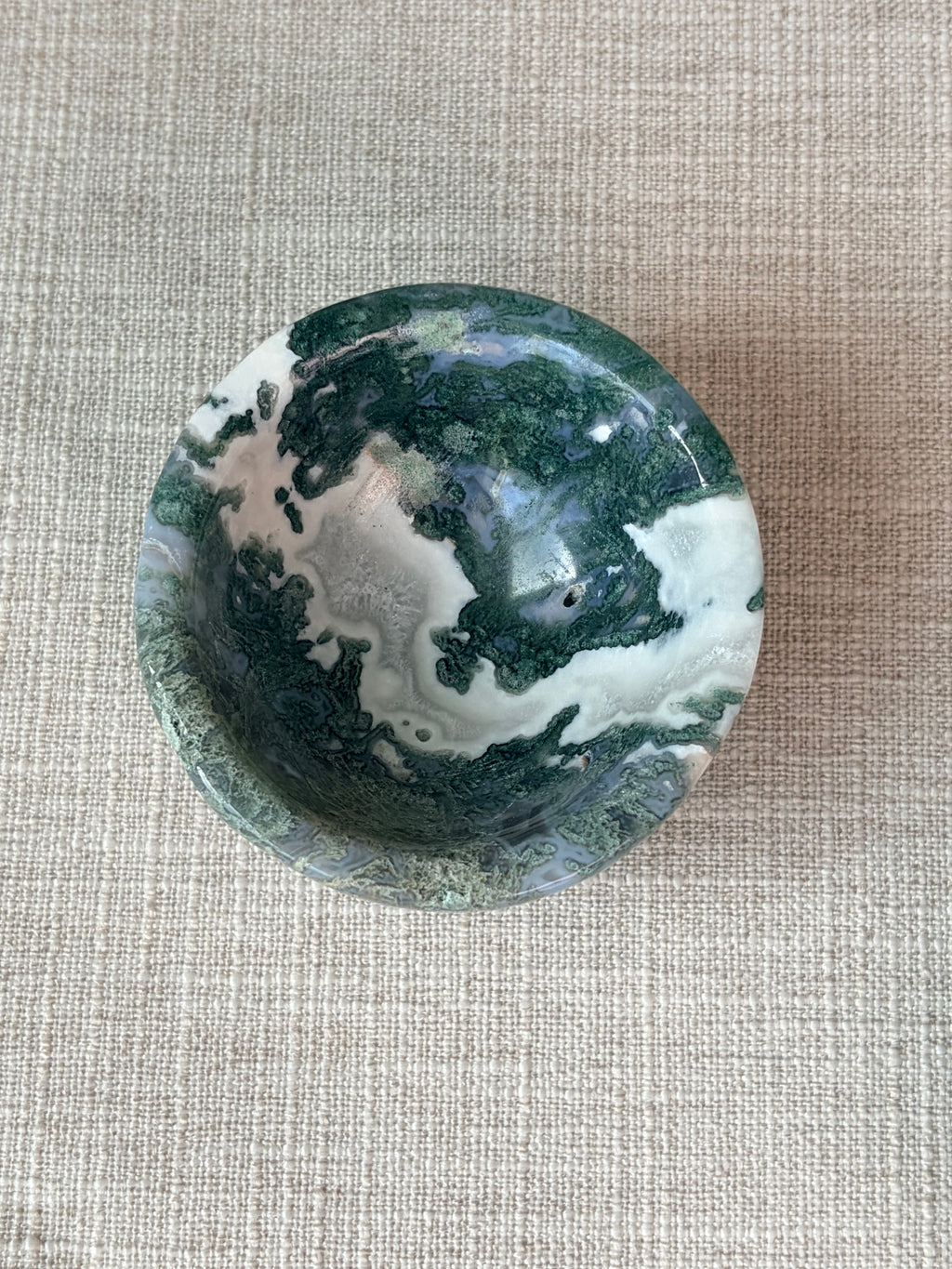Moss Agate Mini Bowl (G)