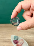 Candy Fluorite Worry Stone (Heart)