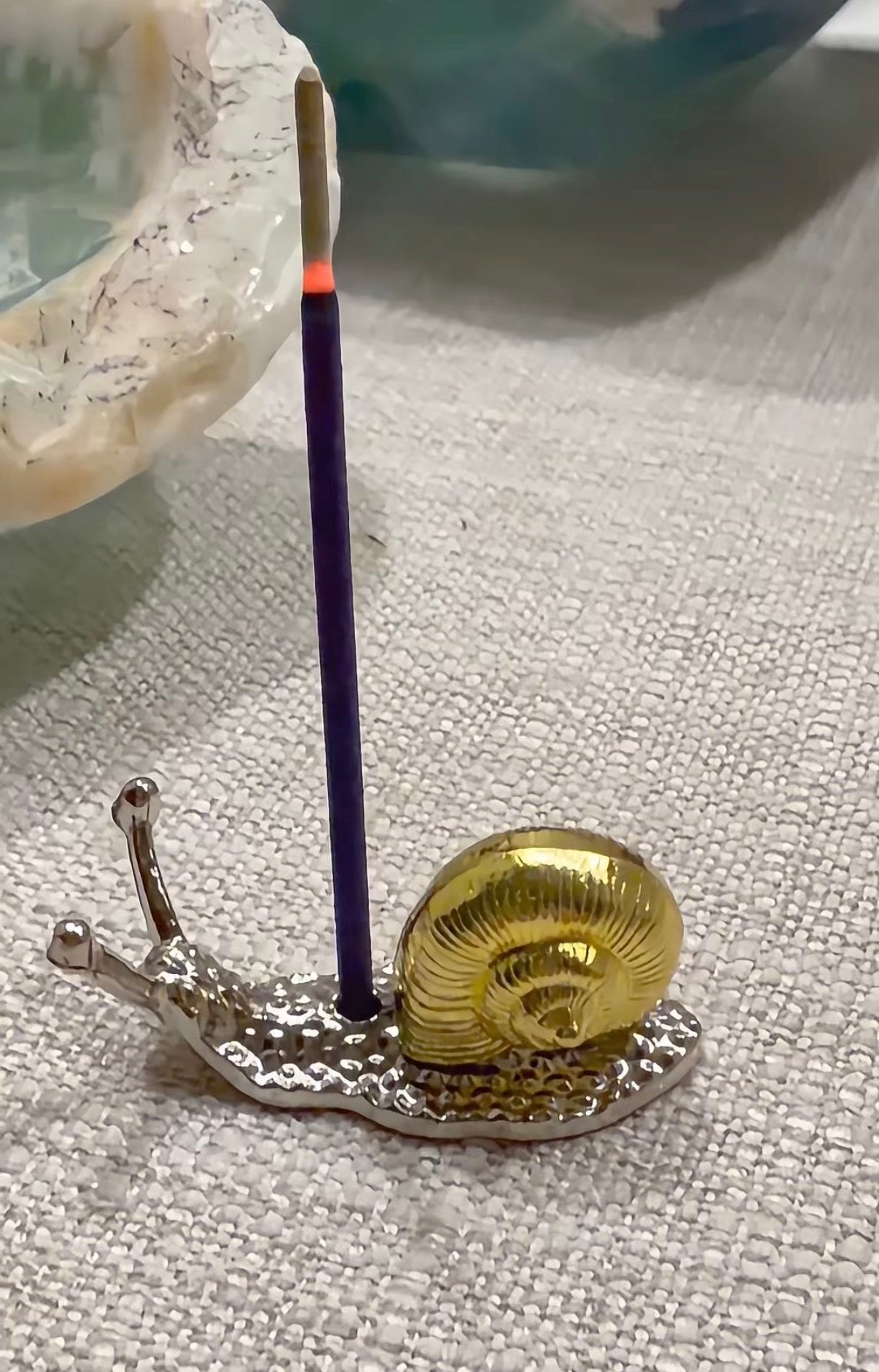 Snail Incense Holder
