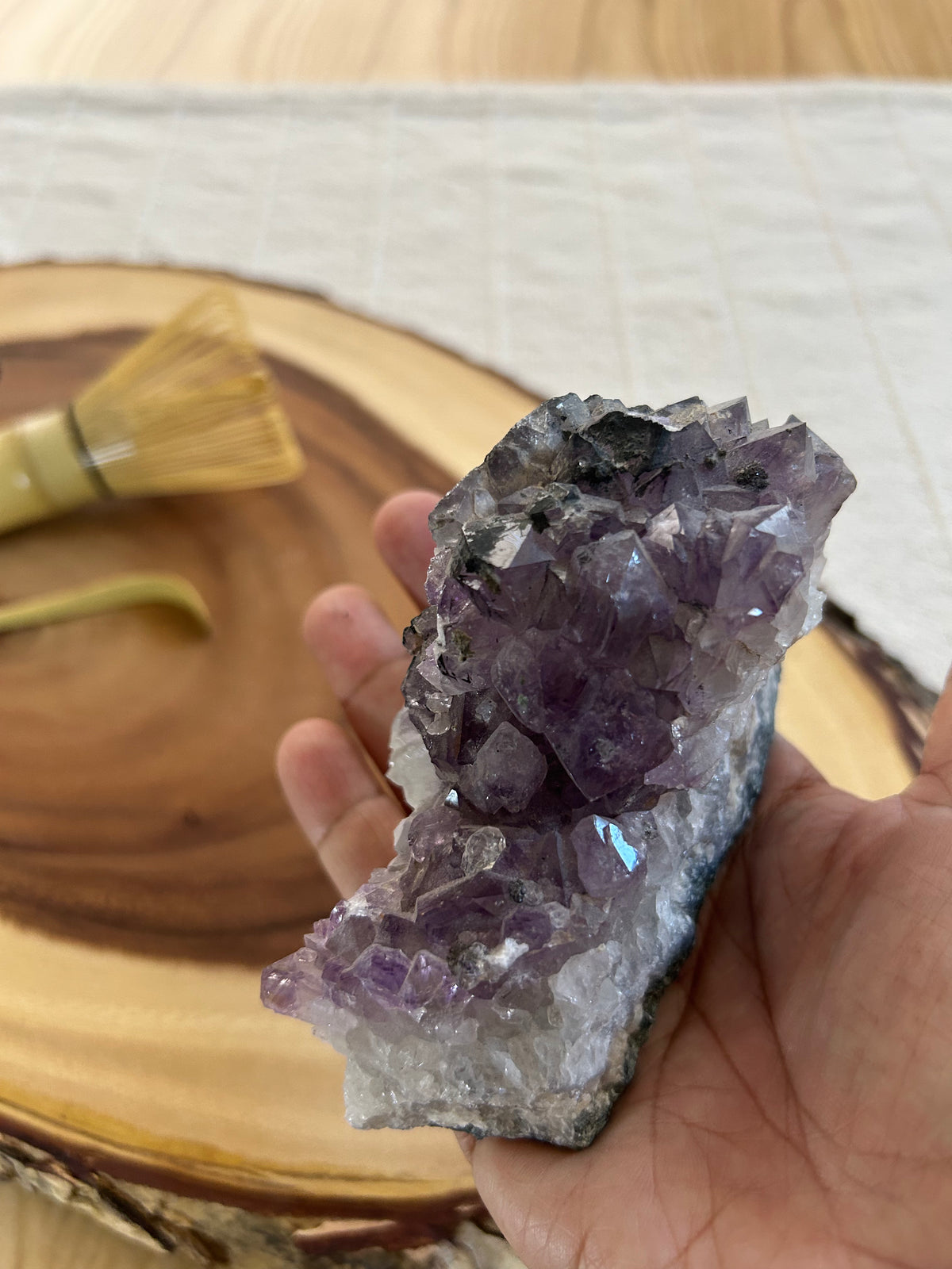 Amethyst Cluster – Matcha Minerals