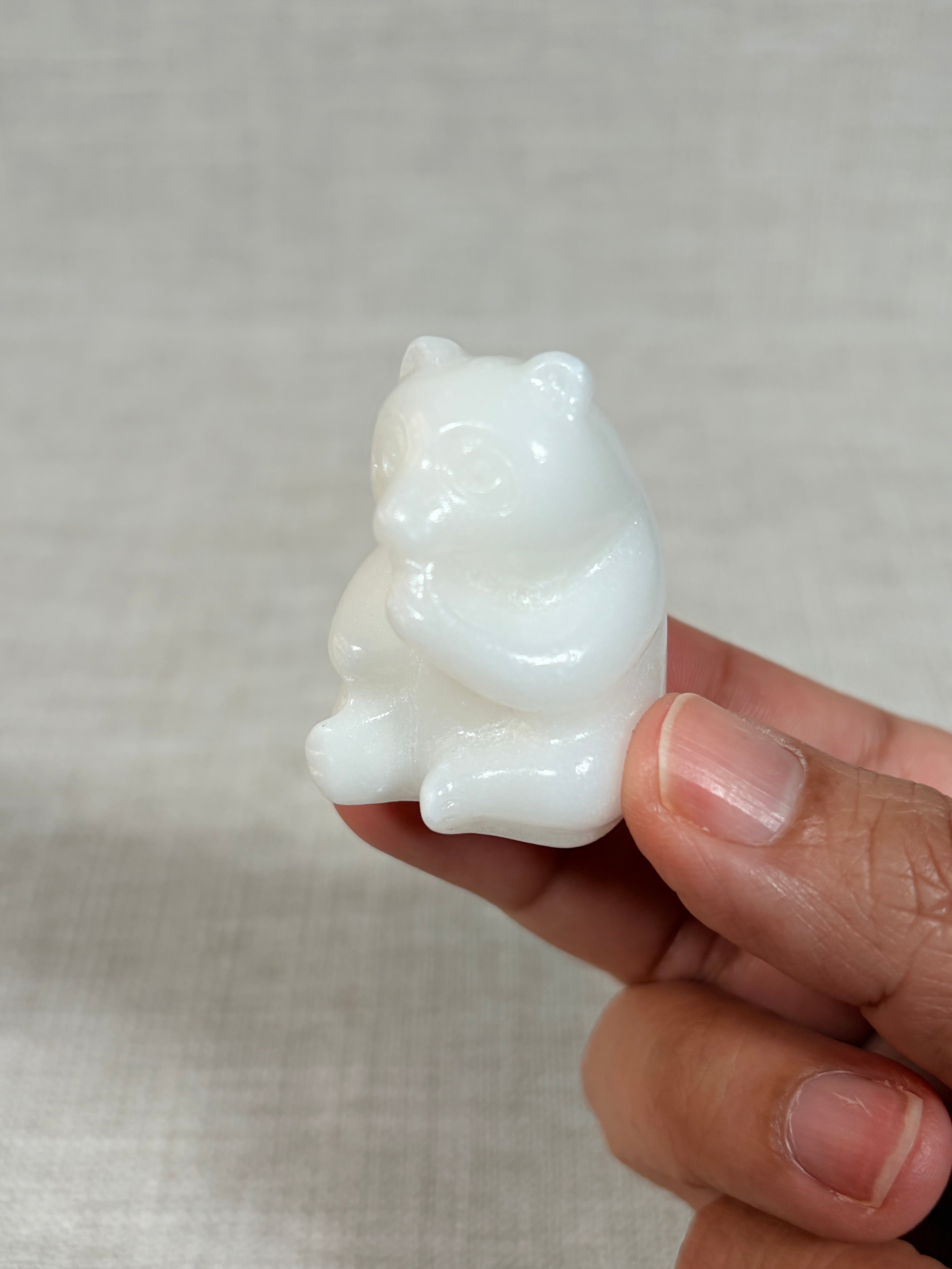 White Jade Bear