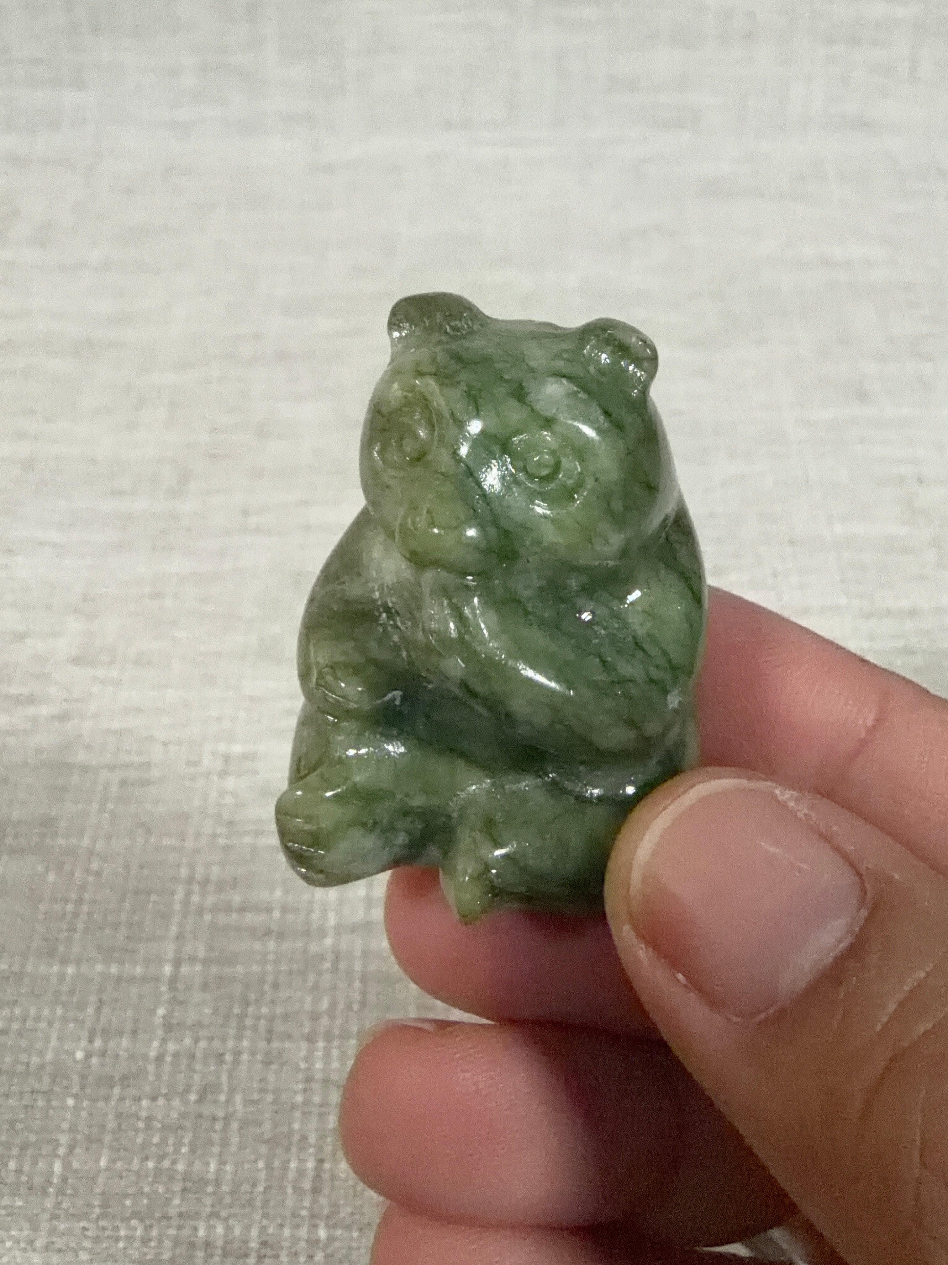 Green Jade Bear