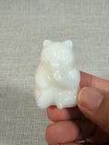 White Jade Bear