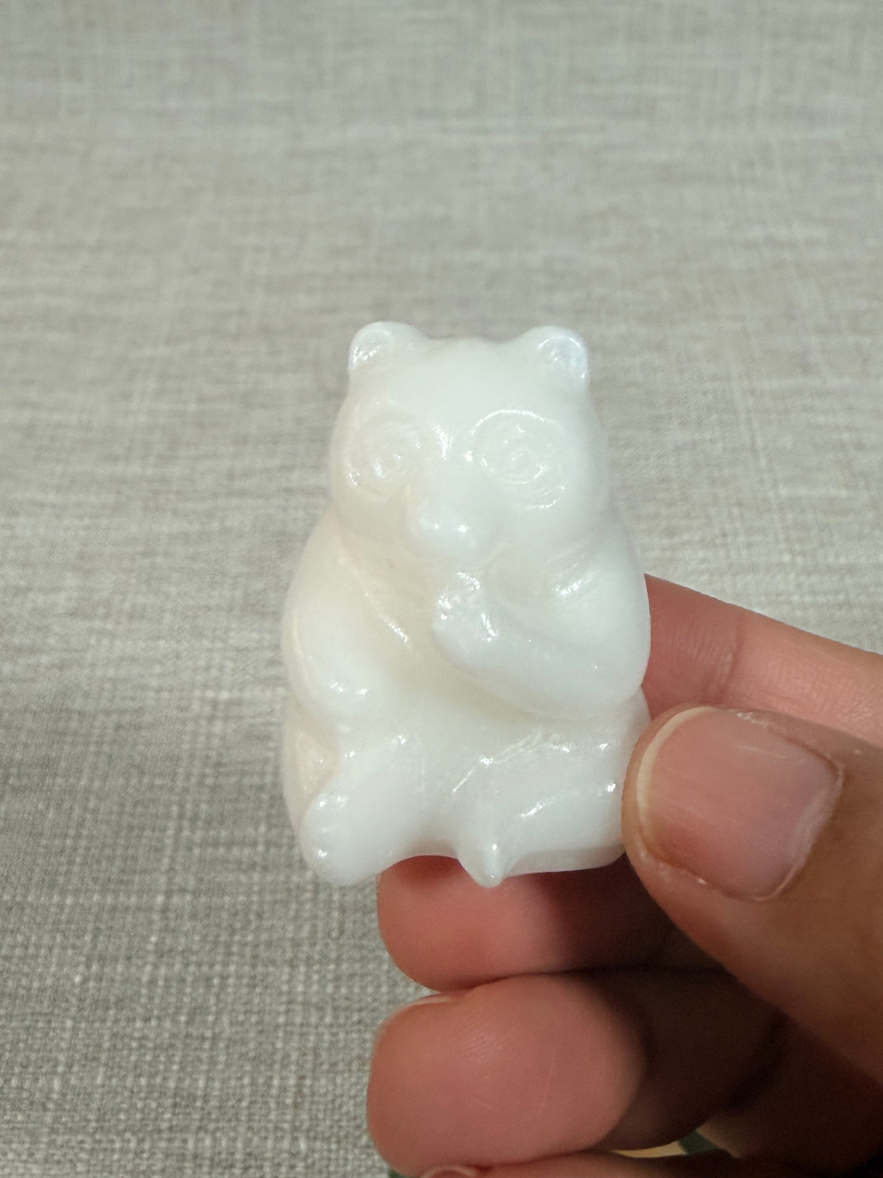 White Jade Bear