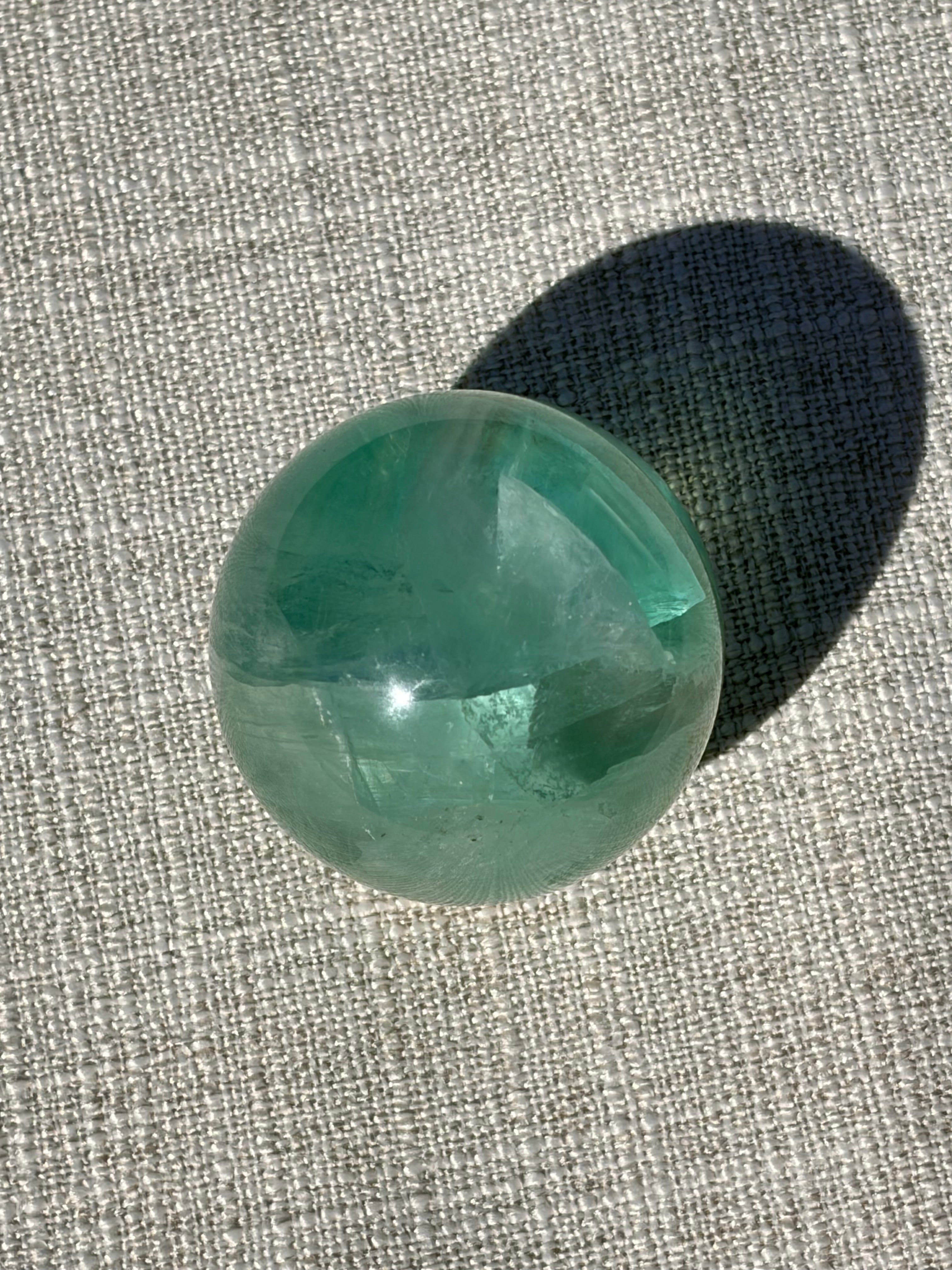 Fluorite Sphere (B) with Soft Banding