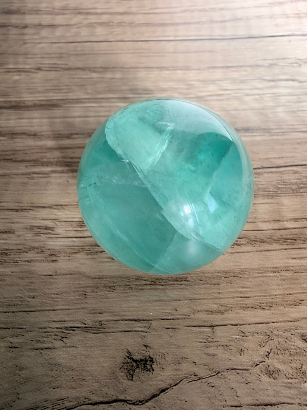 Fluorite Sphere (B) with Soft Banding