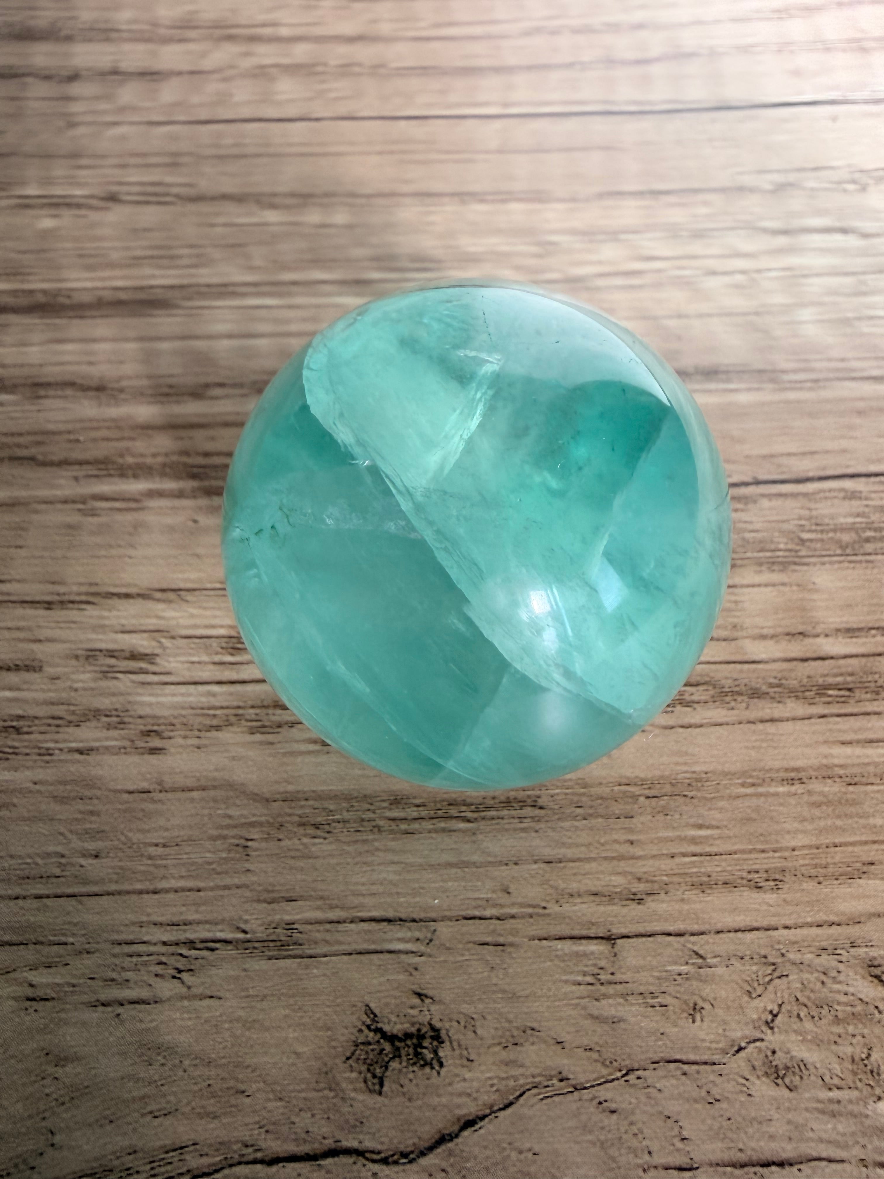 Fluorite Sphere (B) with Soft Banding