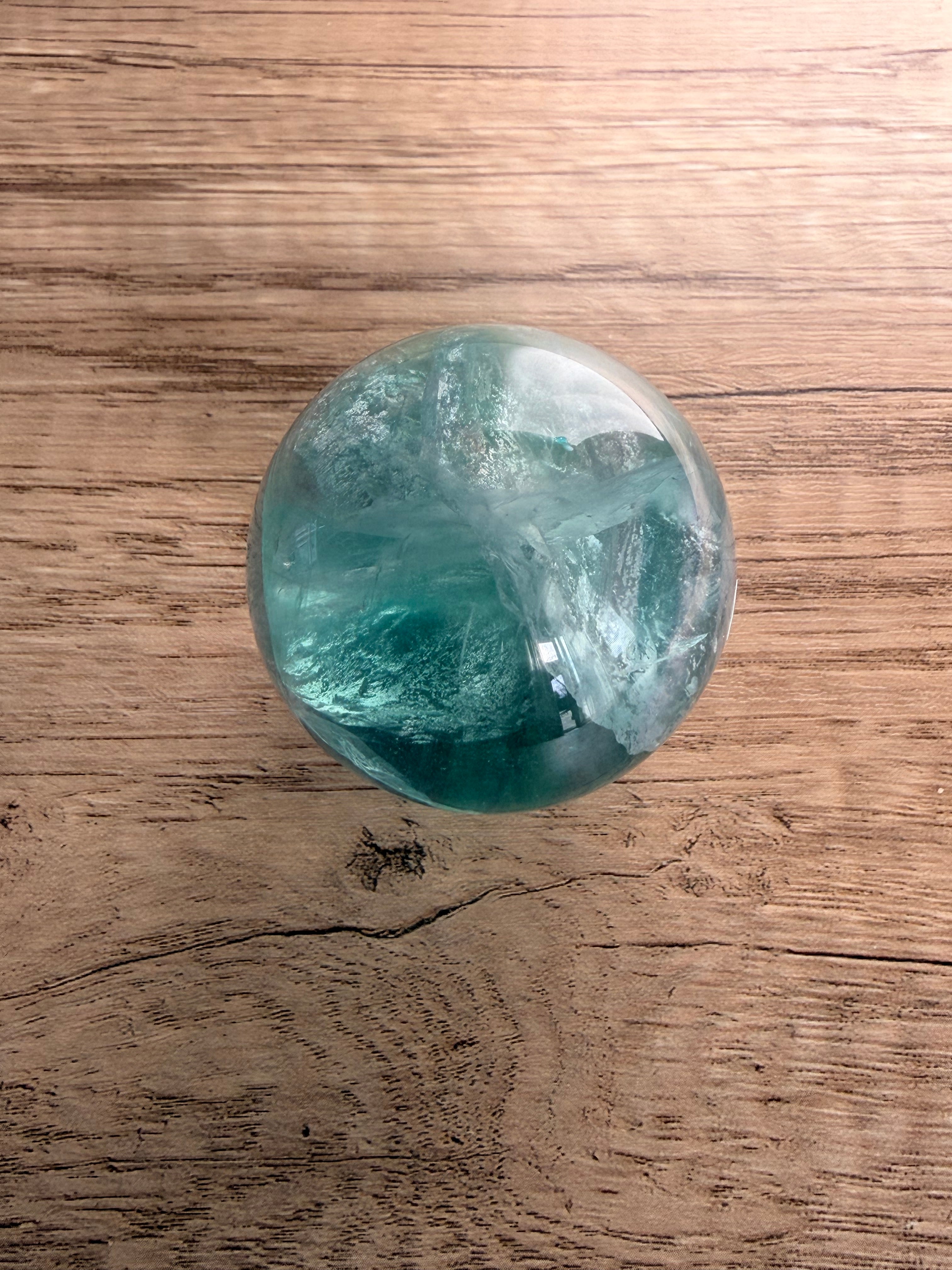 Fluorite Sphere (D) with Soft Banding