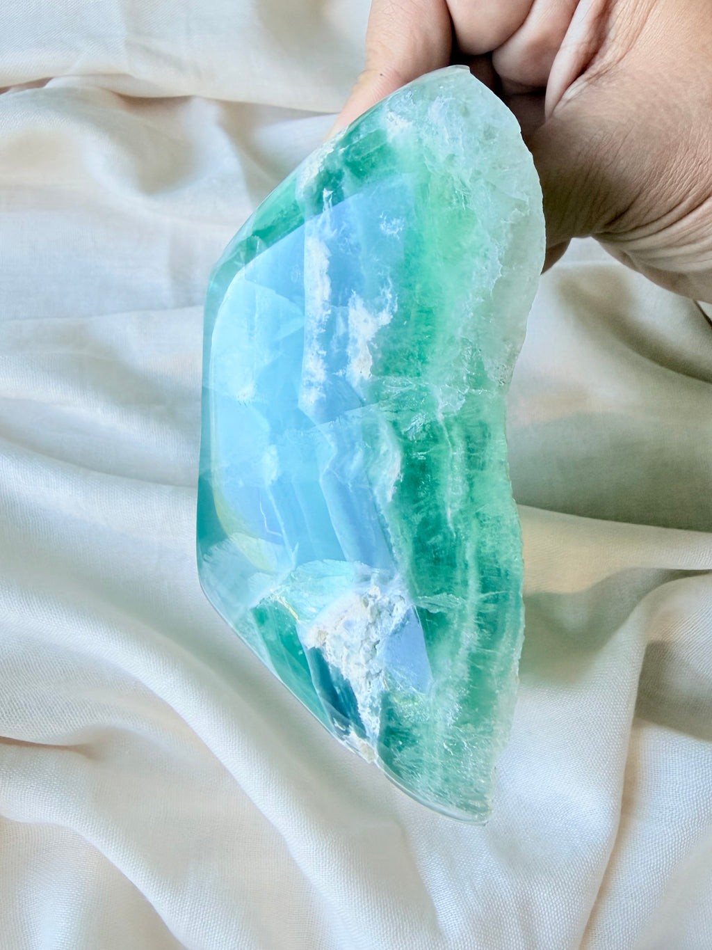Fluorite Freeform Bowl (C)