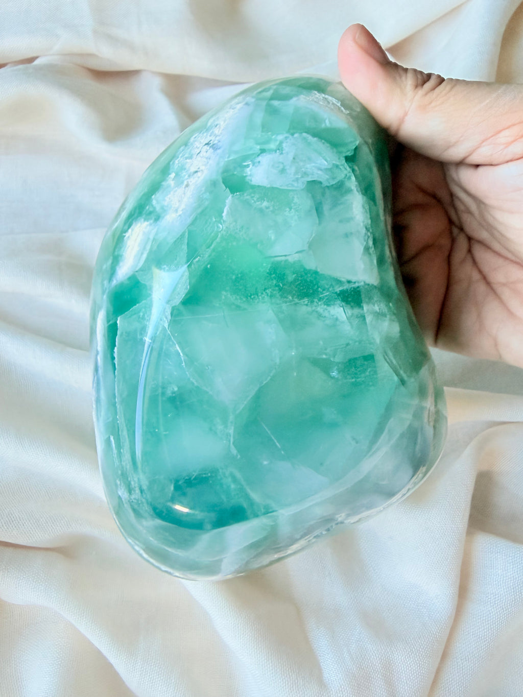 Fluorite Freeform Bowl (C)