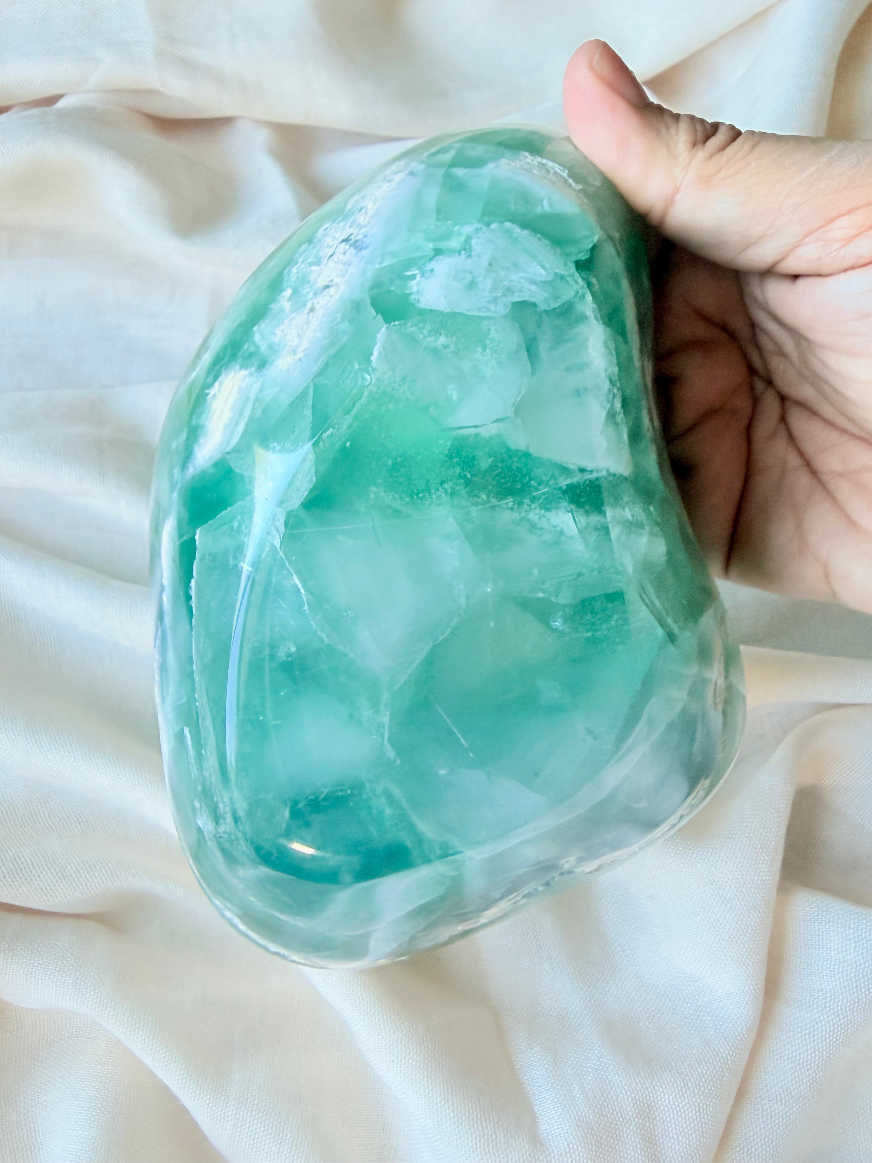 Fluorite Freeform Bowl (C)