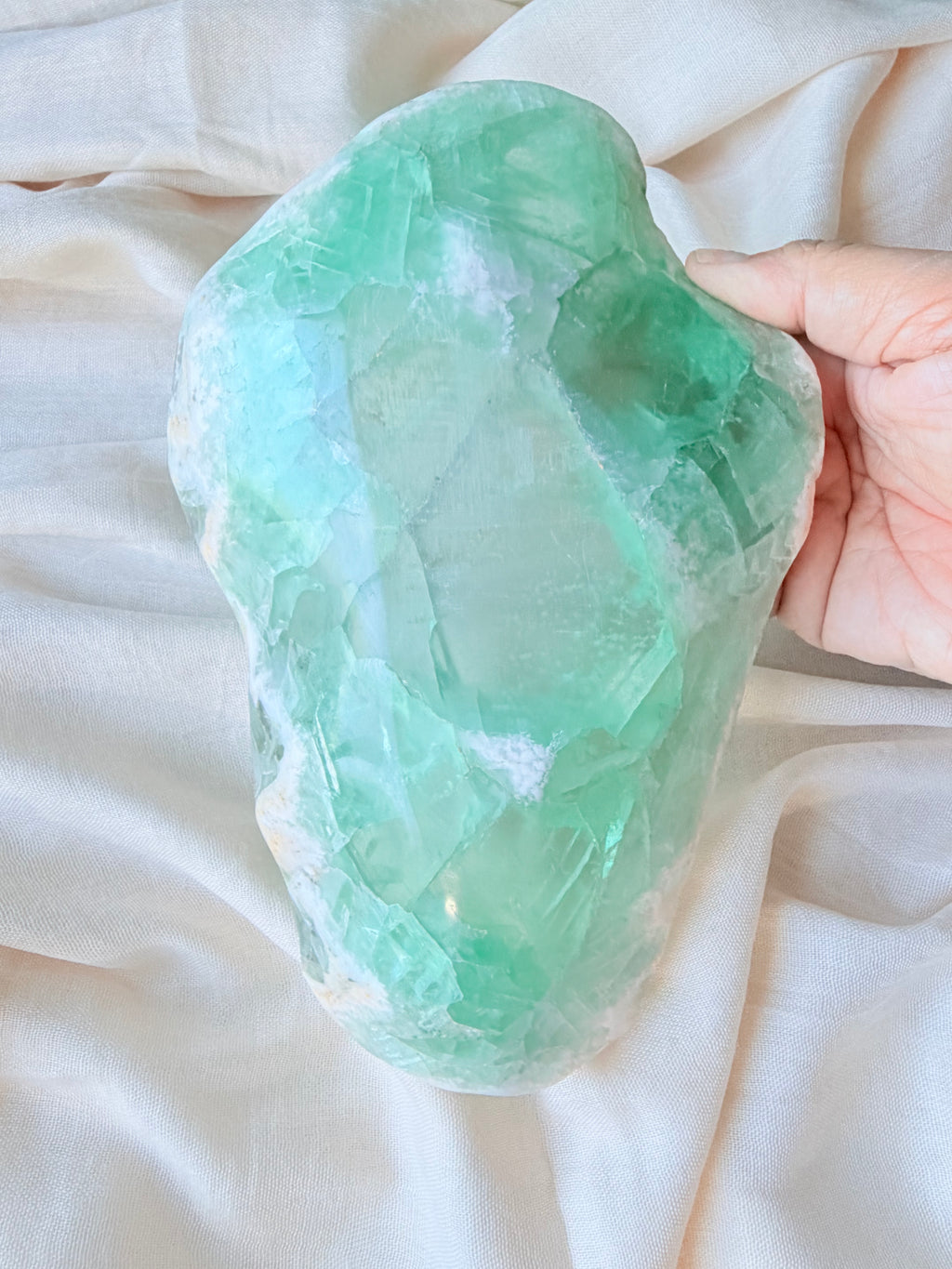 Fluorite Freeform Bowl (B)