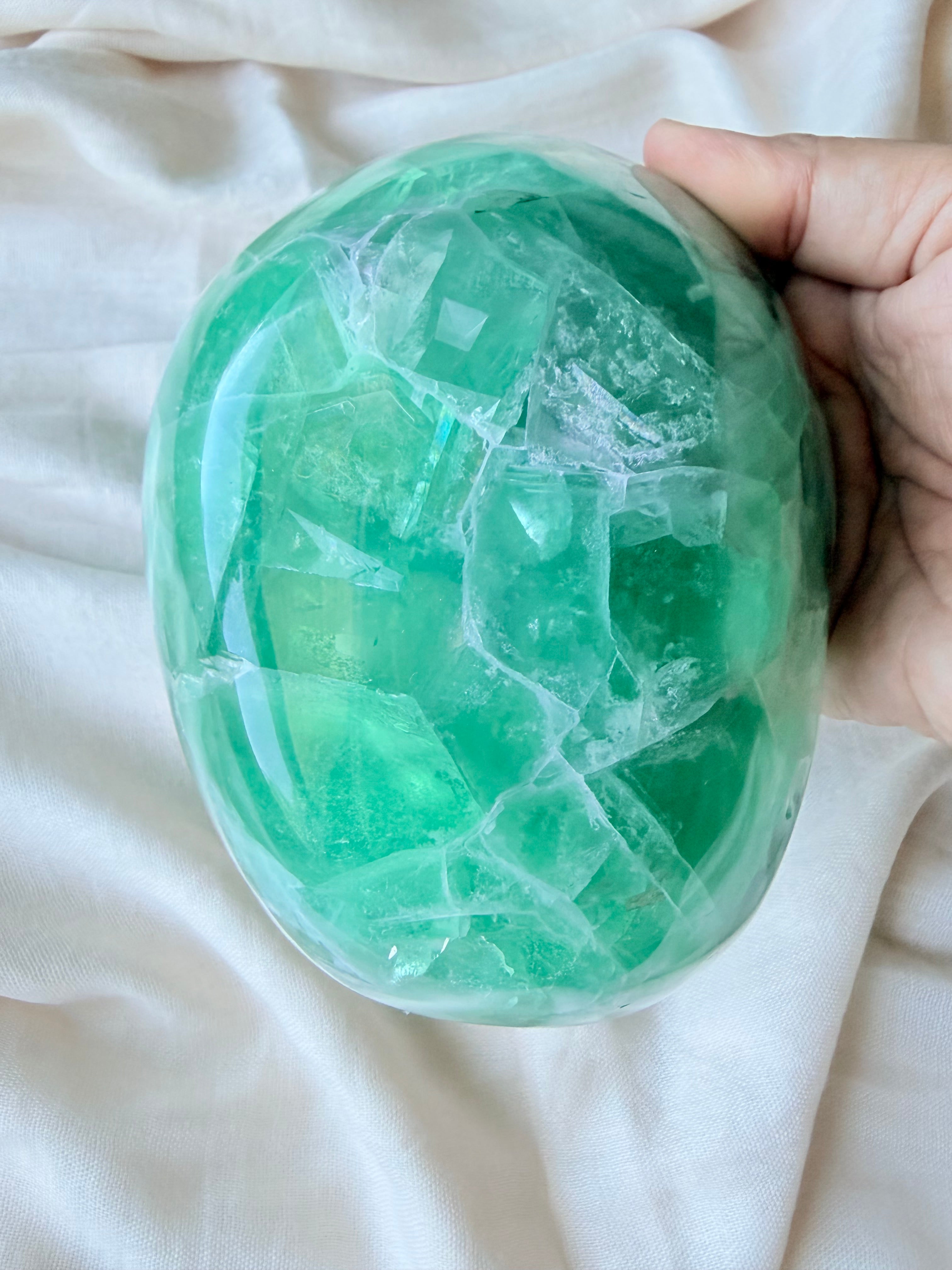 Fluorite Freeform Bowl (A)